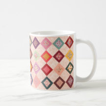 Colorful Fabrics Pattern Mug
