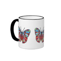 Colorful Fantasy  Butterfly-01 Coffee Mug