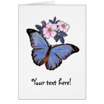 Colorful Fantasy  Butterfly-02 Greeting Cards