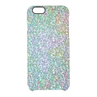 Colorful Faux Glitter & Sparkless Pattern Print