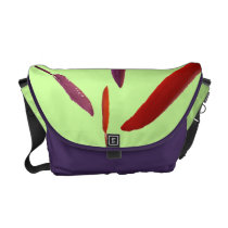 colorful feathers bag messenger bags