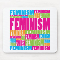 Colorful Feminism mousepads