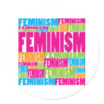 Colorful Feminism Stickers