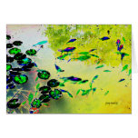 Colorful Fish Card