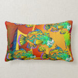 Colorful Fish   Design Lumbar Pillow