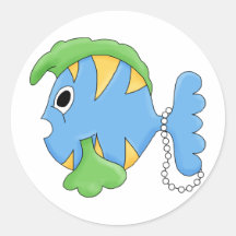 Colorful Fish Sticker