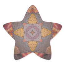 Colorful Floor Tiles Kaleidoscope 9 Stickers