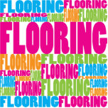 Colorful Flooring Photo Cut Out