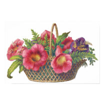 Colorful Floral Arrangement Poster posters by vintagegiftmall Colorful Floral Arrangement Poster posters