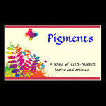 Colorful floral business card business cards