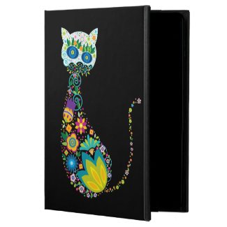 Colorful Floral Cat Powis iPad Air 2 Case