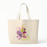 Colorful Floral Deco Leaves Graphics Custom Bag