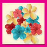 Colorful Flower Blossoms Print