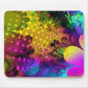 Colorful Flower Mousepad by krddesigns Colorful Flower Mousepad