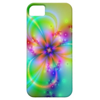 Colorful Flower With Ribbons