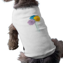 Colorful Flowers In Vase pet clothing by alternateworlds Colorful Flowers In Vase pet clothing
