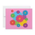 Colorful Flowers invitations by toxiferous Colorful Flowers invitations