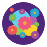 Colorful Flowers stickers