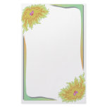 Colorful Flowery Border Stationery