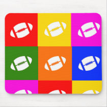 Colorful Football MousePad mousepads