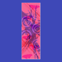 Colorful Fractal Fun Bookmark profile cards