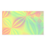 Colorful Fractal Pattern. Business Cards