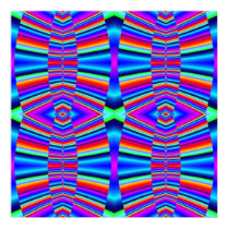 colorful fractal posters by DonnaGraysonAbstract colorful fractal posters