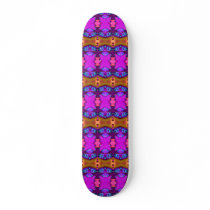 colorful fractal skate boards