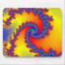 Colorful Fractal Spirals: Mouse Pad