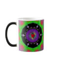 Colorful Fractal Sprial Mug by Rb_barnes2 Colorful Fractal Sprial Mug