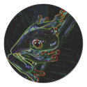 Colorful Frog Sticker