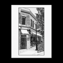"Colorful Front Street Series" (1/4) postcards