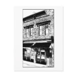 "Colorful Front Street Series" 2/4 Post Cards