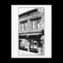 "Colorful Front Street Series" 2/4 postcards