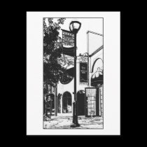 "Colorful Front Street Series" 3/4 postcards