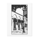 "Colorful Front Street Series" 4/4 postcards