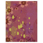 colorful fun flowers and splatter art flyers