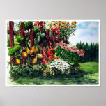 Colorful Garden Posters