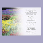 Colorful Gardens invitations