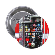 Colorful Gauges on Fire Truck buttons