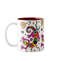 Colorful Gecko Cup mugs