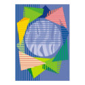Colorful Geometric Abstract Art Posters and Prints