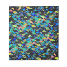 Colorful Geometric Explosion Note Pads