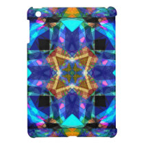 Colorful Geometric Mandala ipad mini cases