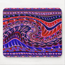 Colorful Geometric Pattern Mousepad