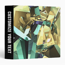 Colorful Geometric Shapes binders