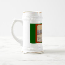 COLORFUL GERMAN PROVERB BEER STEIN ALE LAGER MUG by layooper COLORFUL GERMAN PROVERB BEER STEIN ALE LAGER MUG