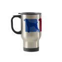 Colorful German Shorthaired Pointer Silhouettes mugs