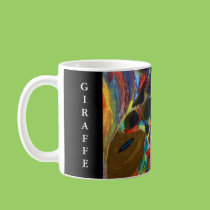 Colorful Giraffe mugs