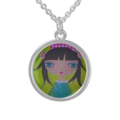 Colorful Girl Pendant